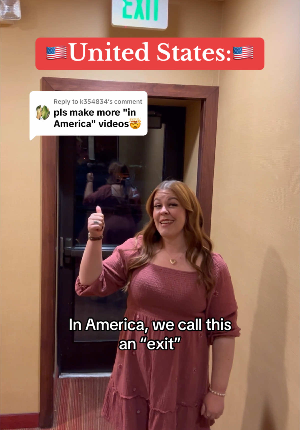 Replying to @k354834 The UK likes to keep this one VERY straightforward. 😂🇬🇧  #unitedkingdom #unitedstates #ukvsusa #british #american #britishvsamerican #exit #wayout #britishvsamericanenglish #funny #humor #funnyvideo 