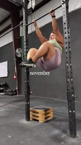 5 months of WERK BABY 💪🏼 #crossfit #crossfitgirls #plussize #fitnessjourney 