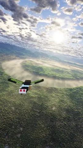 Flying as a bird in the evening🦅👁🌆 | JJThunder To The Max v0.4.0⚡🏔