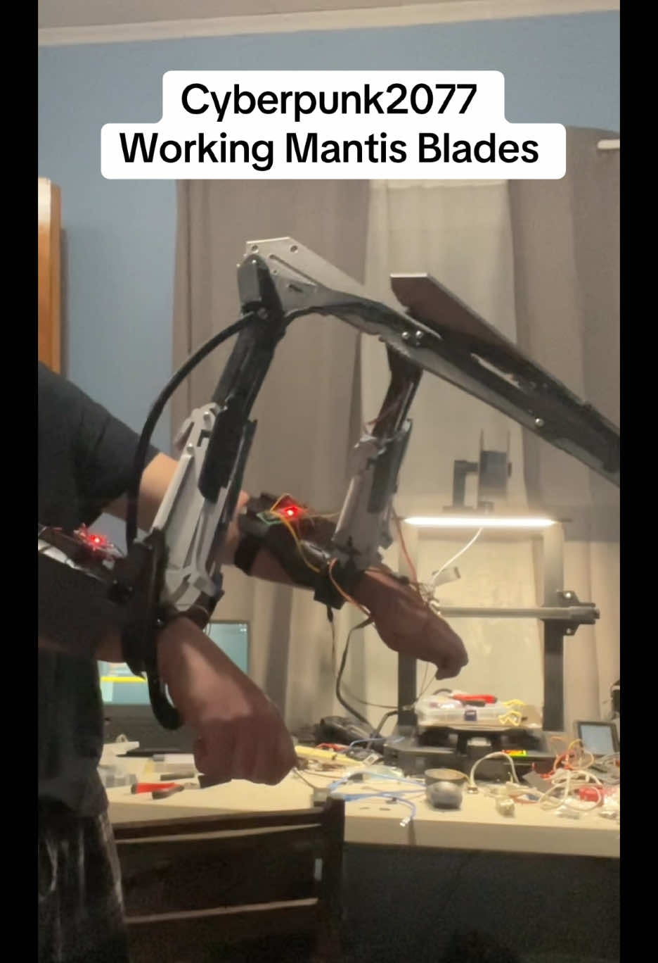 STL Files in bio #cyberpunk2077 #cyberpunkedgerunners #3dprinting #fyp #gaming 
