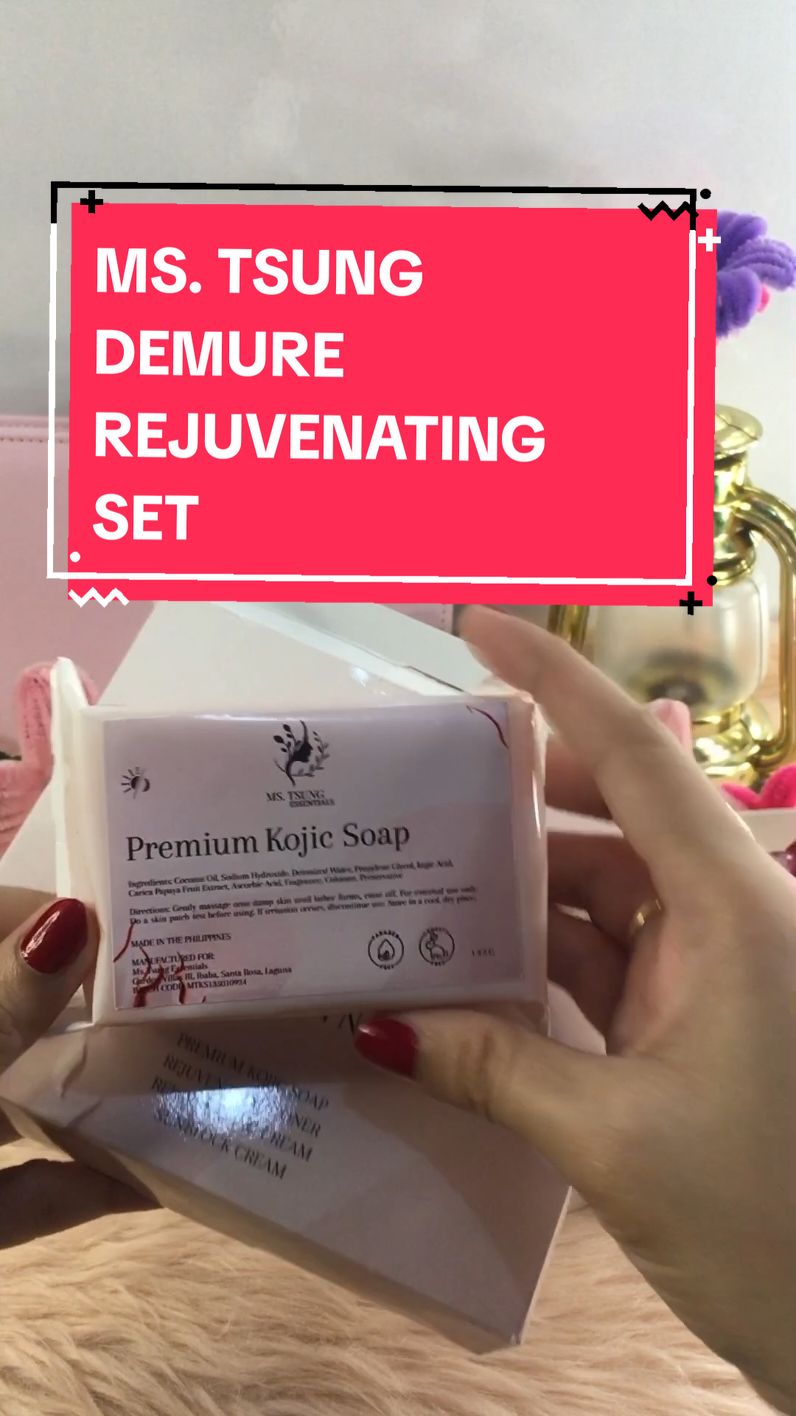 MS. TSUNG DEMURE REJUVENATING SET 😍❣️ #rejuvenatingset #foryou #foryoupage #trending #tiktokviral #tiktokaffiliate #tiktok #fypシ 