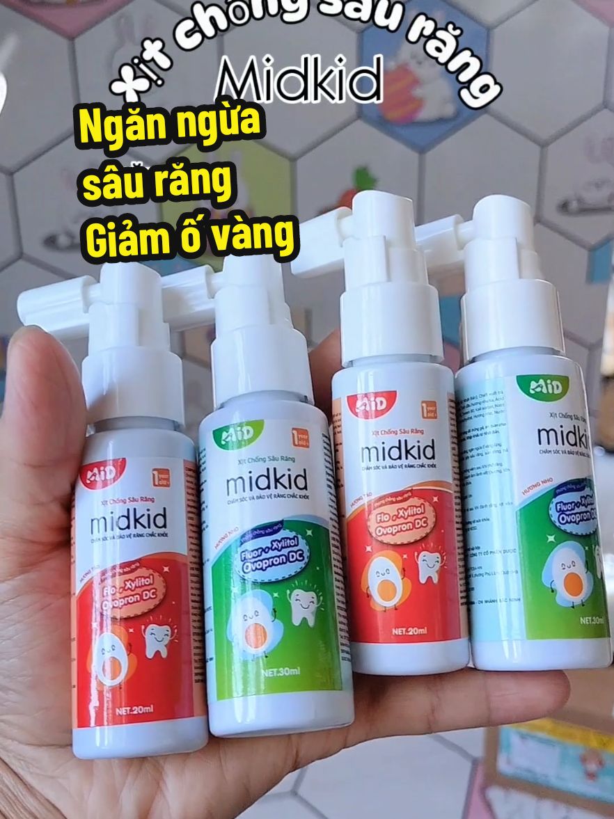 Xịt chống sâu răng Midkid cho bé iu  #xitchongsaurangmidkid #midkid #viral #xuhuongtiktok #viralvideo 