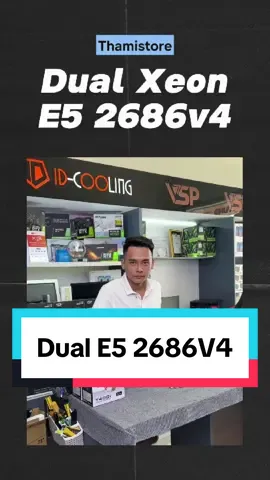 Dual xeon E5 2686v4 - 128GB - 1070 8GB #xu #thamistore #mmo #airdrop #pcgialap 