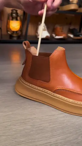 Horsehide Boots For Men#boots #menshoes #handmadeshoes #leathershoes #menfashion #StreetFashion #streetwear #OOTD #trending #casualshoes #foryou 