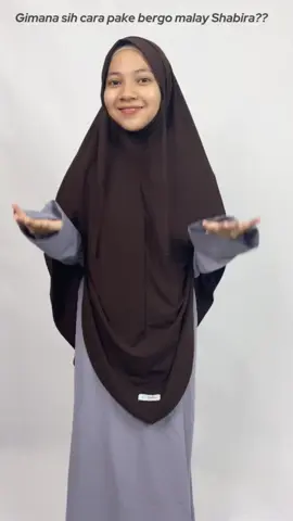 How to wear Shabira Series✨ #fypage #bergomalay #hijabinstan #rekomendasihijabsyari #khimarsyari #tutorial 