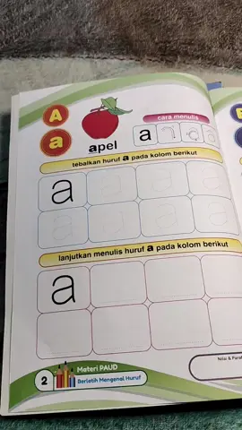 belajar menulis sejak dini #bukuanakpaud 