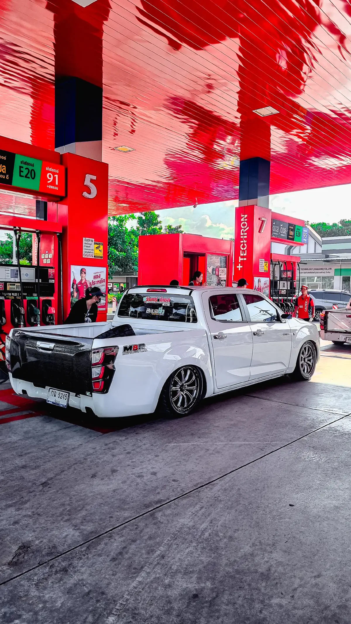 #เจ้าเสือขาว🐯🤍❤️ #มาร์คการยางแปดริ้ว #ล้อMK #ละเมอซิ่งracingclub🥰💓 #หนุ่มเม้งการยางชลบุรี #ดันขึ้นฟีดที 