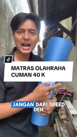 Matras olahraha yoga dari sperds bahan berkualitas harga terjangkau #matrasyoga #matrasolahraga #matrasspeeds #workout 