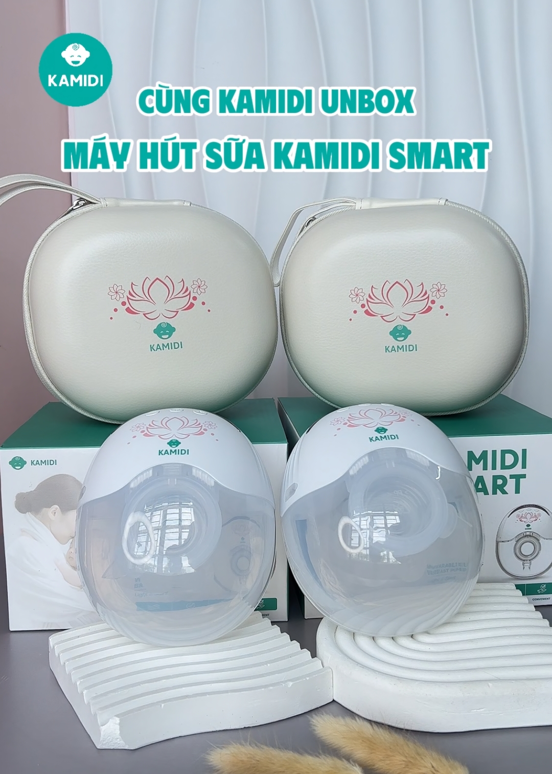 Cùng unbox máy hút sữa Kamidi Smart nhà Kamidi nha 🥰 #kamidi #kamidivietnam #mayhutsua #unbox #asmr 