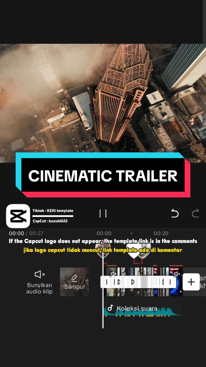 CINEMATIC TRAILER  #kzkitemplate  . #trending #fyp #templatecapcut #trailer #cinematic #CapCut 