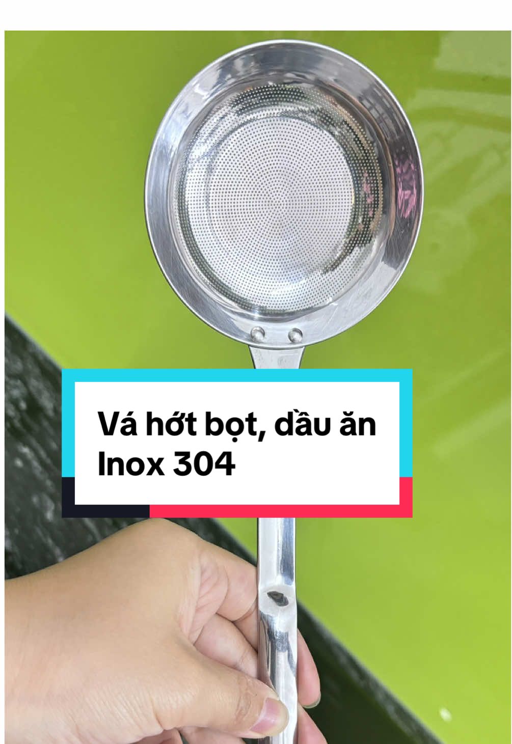 Vá hớt bọt, dầu mỡ inox 304 #vahotbot #giadungtienich #giadungthongminh #giadungtienloi #tienich #tienichcuocsong #nhabep #tiemtaphoa397939 #tiemtaphoanhaeri 