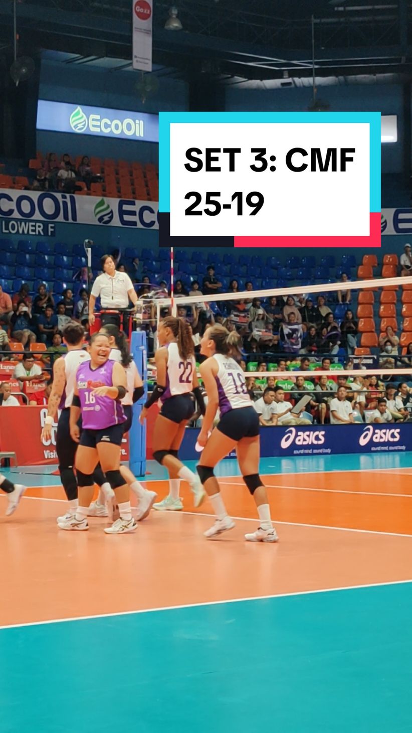 Rondina emd the set for the Titans, 25-19 #PVL2025 #TheHeartOfVolleyball 