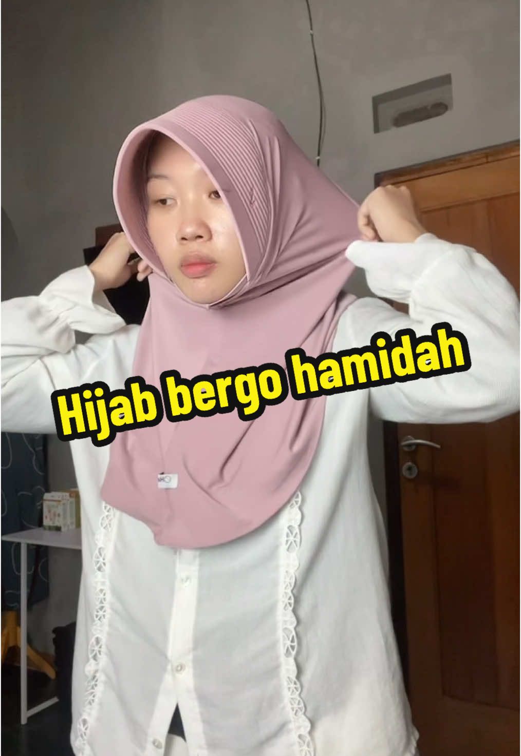 Bergo hamidah soft ungu size m #promoguncang1111 #cuantanpabatas #hijab #bergo #hamidahbergo 