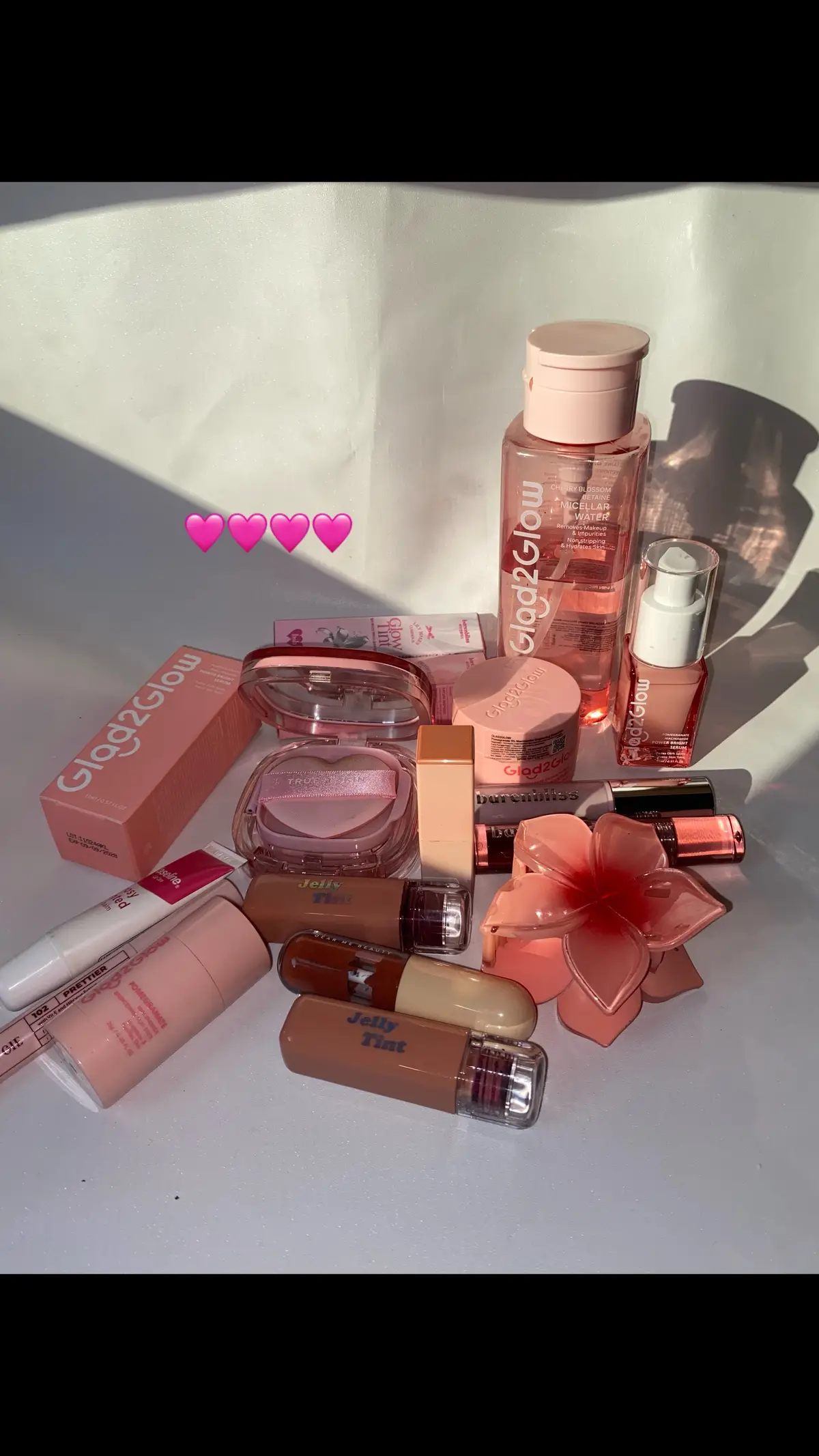 pink gemas gemas #skincare #makeup 