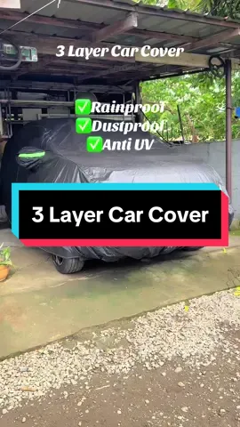 3 Layer Car Cover. Superb Fit on our Car 🫰 #xpander #mitsubishi #mitsubishixpander #2025  #fyp #fypage #carcover #waterproof 