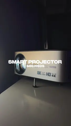 SMART PROJECTOR BY GOOJODOQ 🎥  Dengan system android 9.0 dan support WiFi serta Bluetooth jadi bisa langsung streaming apapun 😍  #arl #smartprojector #projector #miniprojector #proyektorandroid #proyektormini #proyektor 