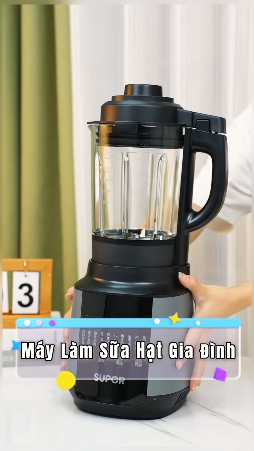 Máy làm sữa hạt gia đình. #giadungthongminh #viral #giadung #dogiadung #phunu #giadungtienich #viraltiktok #đồgiadụng #giadungnhabep 