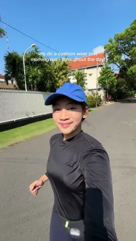 current favorite cushion for all type of activity, especially for morning run! so come with me for a day of wear test 😉🩶 