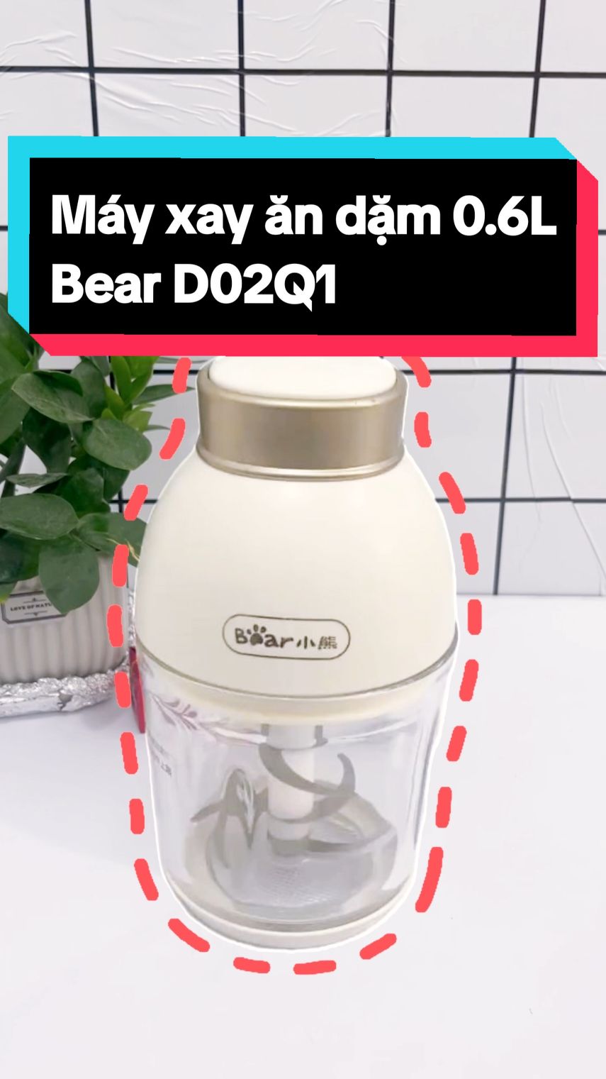 Máy xay ăn dặm 0.6L Bear D02Q1 là sự lựa chọn hoàn hảo của các mom nha #bearstorevietnam #mayxaybear #mayxayandam #mayxayandambear #mevabe #andamchobe 