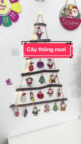 Cây thông noel bằng gỗ chỉ hơn 100k 🌲🌲🎄🎄 #trangtri #decor #dnhomelife #caythong #caythongnoel #noel 