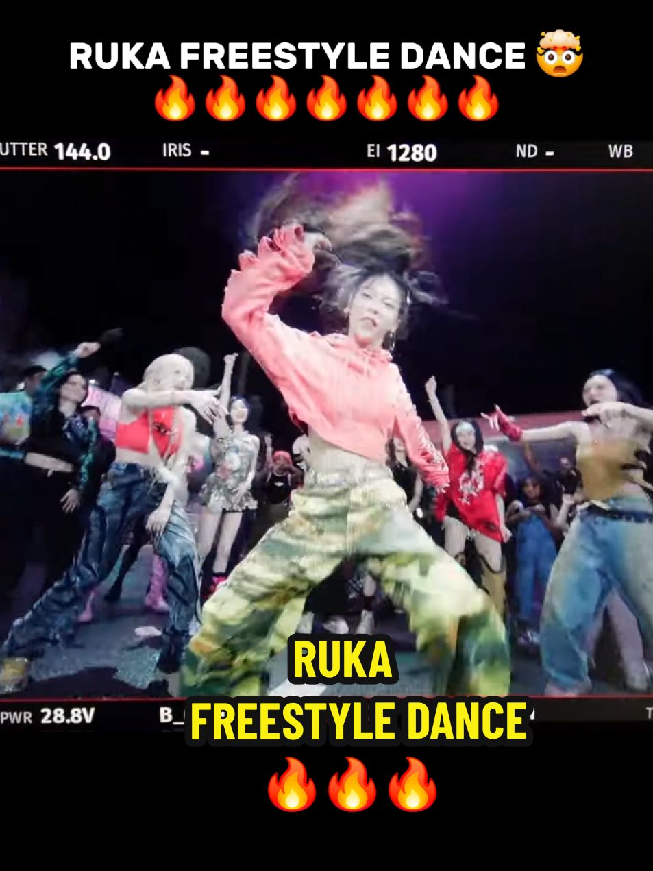 RUKA FREESTYLE DANCE 🤯🔥 #babymonster #RUKA  DANCE FREESTYLE RUKA KEREN BANGET 😭🔥 Ruka is truly the main dancer of babymonster. #루카 #베이비몬스터 #yg #ygbabymonster 