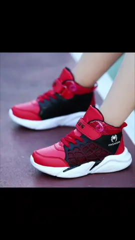 #Kids Cartoon Print Sports Shoes Boys Spiderman High Top Shoes Casual Sneakers Basketball Shoes under ₱689.20