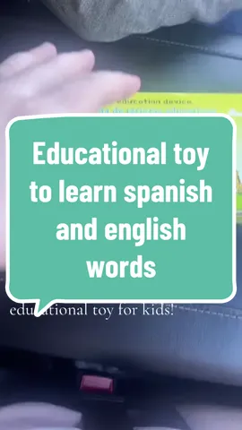 This is such a fun, educational christmas gift! It has several different  levels of difficulty of words to learn. A great, screen free, toy!#creatorsearchinsights #screenfree #screenfreetoys #tiktokshopaffiliate #tiktokshopfinds #TikTokShop #tiktokshopblackfriday #tiktokshopcybermonday #tiktokshopping #holidaydeals #tiktokshopholidaydeals #seasonalessentials #freshforwinter #bilingualtoys #bilingualkids #spanishtiktok #english #giftsunder10 