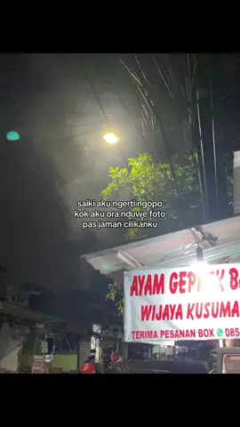 “rapopo, sabar yo le” nggeh buk mboten nopo kulo ngerti 😊