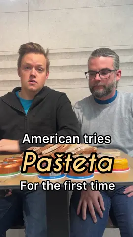 American treis Pašteta for the first time #balkan @ARGETA 