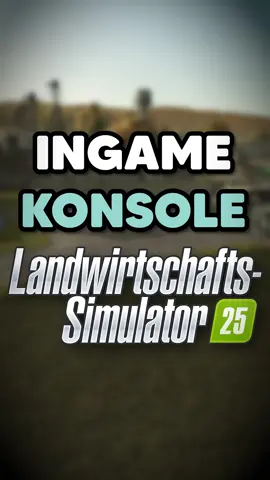 So funktioniert die Ingame Konsole im LS25 Eure Meinung in die Kommentare! #ls25 #ls25infos #LS25News #LS25Gameplay