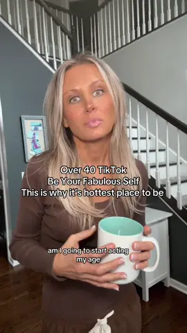 Over 40 TikTok is 🔥 45 here checking in 🤪 #over40 #over40club #over40andfabulous #womenover40 #humor #momover40 #MomsofTikTok #wifehumor 