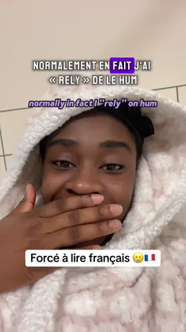 Si je ne reponds pas à vos commentaires, peut-être c’est pour la raison que je le comprends pas 😭😅  #apprendrelefrançais #learningfrench #learnenglish #readingcomprehension #soustitre 