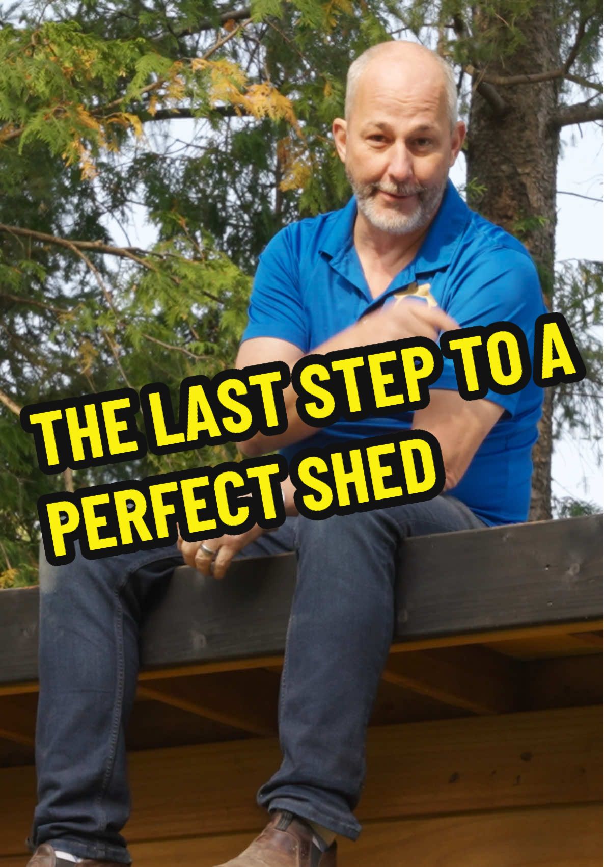 Simple and Cheap Shed Roof - Here's How I Built It #homerenovision #homediy #shedbuilding