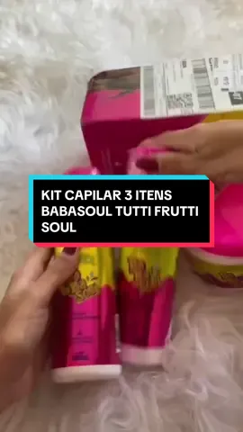 Conheça o Kit Capilar Cheirinho de Chiclete BabaSoul, para cabelos hidratados, perfumados e super fáceis de pentear! Com shampoo, condicionador e máscara capilar, essa linha oferece um tratamento completo com extrato de frutas vermelhas e pantenol, restaurando o brilho e fortalecendo da raiz às pontas. Deixe seus fios cheios de vida e com um cheirinho delicioso de chiclete! Quem aí já ama produtos com fragrâncias irresistíveis? #CapCut 