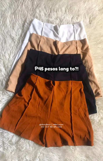 Replying to @melanieshop5 45pesos lang ang isa!😍 #highwaistshorts #shortsforwomen #shorts 
