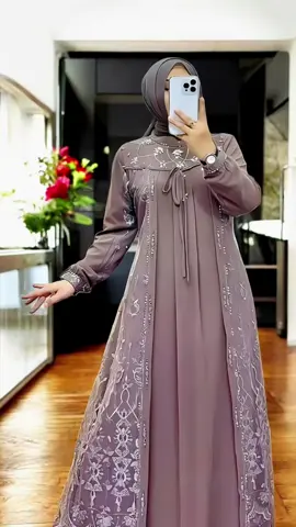 gamis 2025 model terbaru untuk lebaran #rekomendasi 