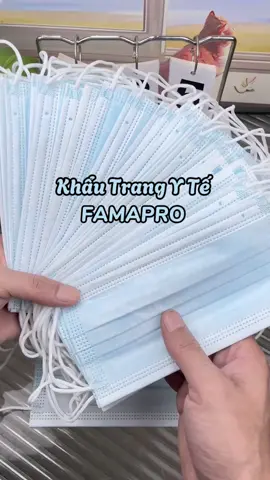 Khẩu trang y tế Famapro #unboxing #unbox #xuhuong #fyp #khautrang #khautrangyte #khautrang4lop 