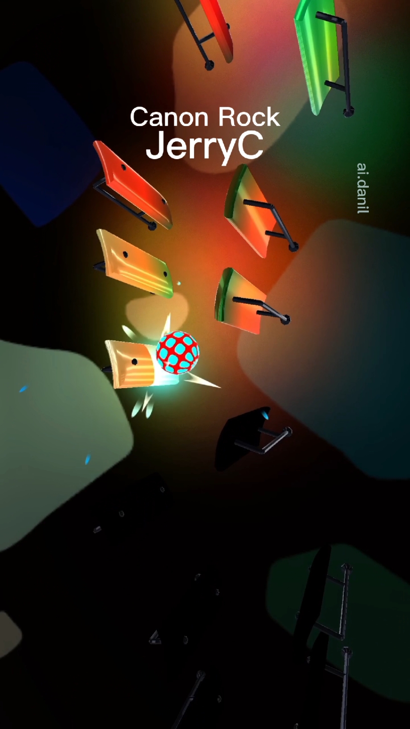Canon Rock JerryC #musicball #videoai #videoart #fypシ 