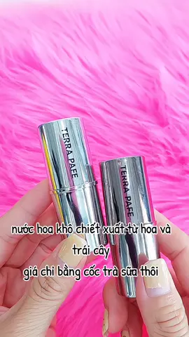 Nước hoa khô dạng thỏi Terra Pafe #review #viral #mypham #nuochoa #nuochoakho #nuochoaterrapare #terrapafe #missrose #salegiuathang #maivyriviu 