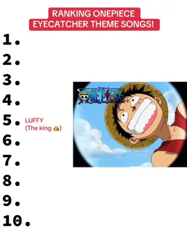P.s i love all of the themes, just whated to do a fun rank thingy :)) #onepiece