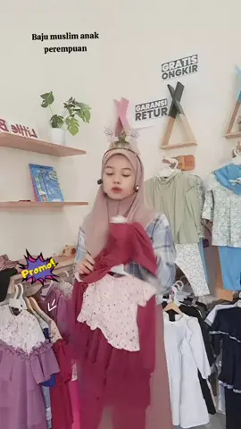 Promo Dress anak 15%+freeshortpants jam live 09.00-16.30 #bajumuslimanakbalita #bajumuslimanakperempuam #onetsetanakperempuam #bajumuslimanakbalita #LIVEhighlights #TikTokLIVE #LIVE 