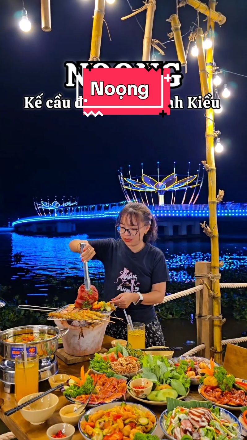 Cần Thơ, Noọng 16/11 khai trương kế cầu đi bộ Bến Ninh Kiều #CầnThơ #reviewanuong 