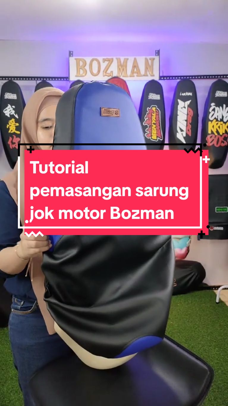 sarung jok Bozman di motor scoopy size L ya #fypシ #sarungjokmotor #premiumquality #LIVEhighlights #waterproof #scoopy #tutorial #tutorialpemasangancoverjok #sarungjoklangsungpakai #sarungjokkulit 