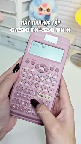 Ai cần máy tính để học thì sắm liềnn  #casiofx580vnx  #maytinhcasio  #maytinhhocsinh  #banacocoreview  #casio  #dungcuhoctap 