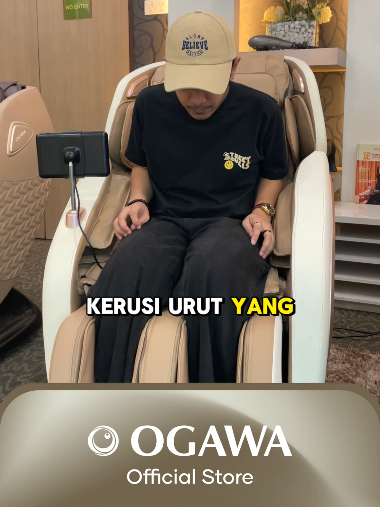 Letih kerja? Jangan biarkan badan merungut! 😅 Dapatkan kerusi urut Ogawa dengan ansuran 36 bulan! Biar duit keluar sedikit, badan relaks banyak! #Ogawa #Ogawamalaysia #installmentplan #massagechair #relax