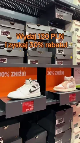 Ruszyła super promocja na buty w salonie #nike 👟🔥😎 Aż do 26 listopada przy wydaniu 130 zł na buty, otrzymacie -30% rabatu (szczegóły w salonie!) 🥰 Zapraszamy Was do salonu Nike!♥️🫶🏻 #footwear #buty #sneakers #nikeshoes #factoryursus #outlet #factoryoutlet #missnothing #zakupy 