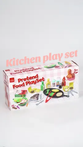 Amazing gift. The kitchen play set. Best christmas present#TikTokShop #giftset #toys #christmastiktok #pretendplay #sahm #kidtoys #playfood #momfind #kitchen 