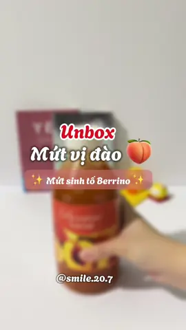Bà nào mà mê uống nước cam, trà tắc thì không được bỏ qua em này nha. Thêm vào uống ngon nhức nách luôn á 😋 #sinhto #sinhtoberrino #sinhtotraicay #mut #mutsinhto #berrino #mutdao #review #fyp 