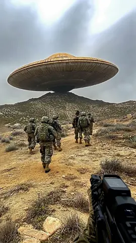 Mysterious Alien Ship Discovered near Area51! 👽🚨 #BreakingNews #AlienSighting #Area51 An American military contingent has reportedly discovered an unidentified spacecraft stranded on a hillside of Area51. Sources confirm that troops are approaching the site cautiously, while speculation grows about its origin and purpose. Could this be humanity’s first contact with extraterrestrial life? Stay tuned for exclusive updates on this unfolding mystery! #Aliens #UFO#SciFi
