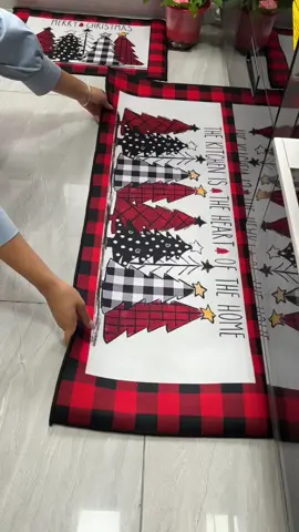 Christmas Themed Kitchen Mat#Rug #Christmas #ChristmasRug #Rugs#GnomeChristmasRugs #Gnome  #christmas #floormat #beautifulyou #tiktokshopblackfriday #tiktokshopcybermonday #spotlightfinds #christmas #blackfriday 